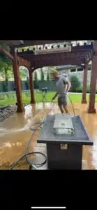 pressure washing