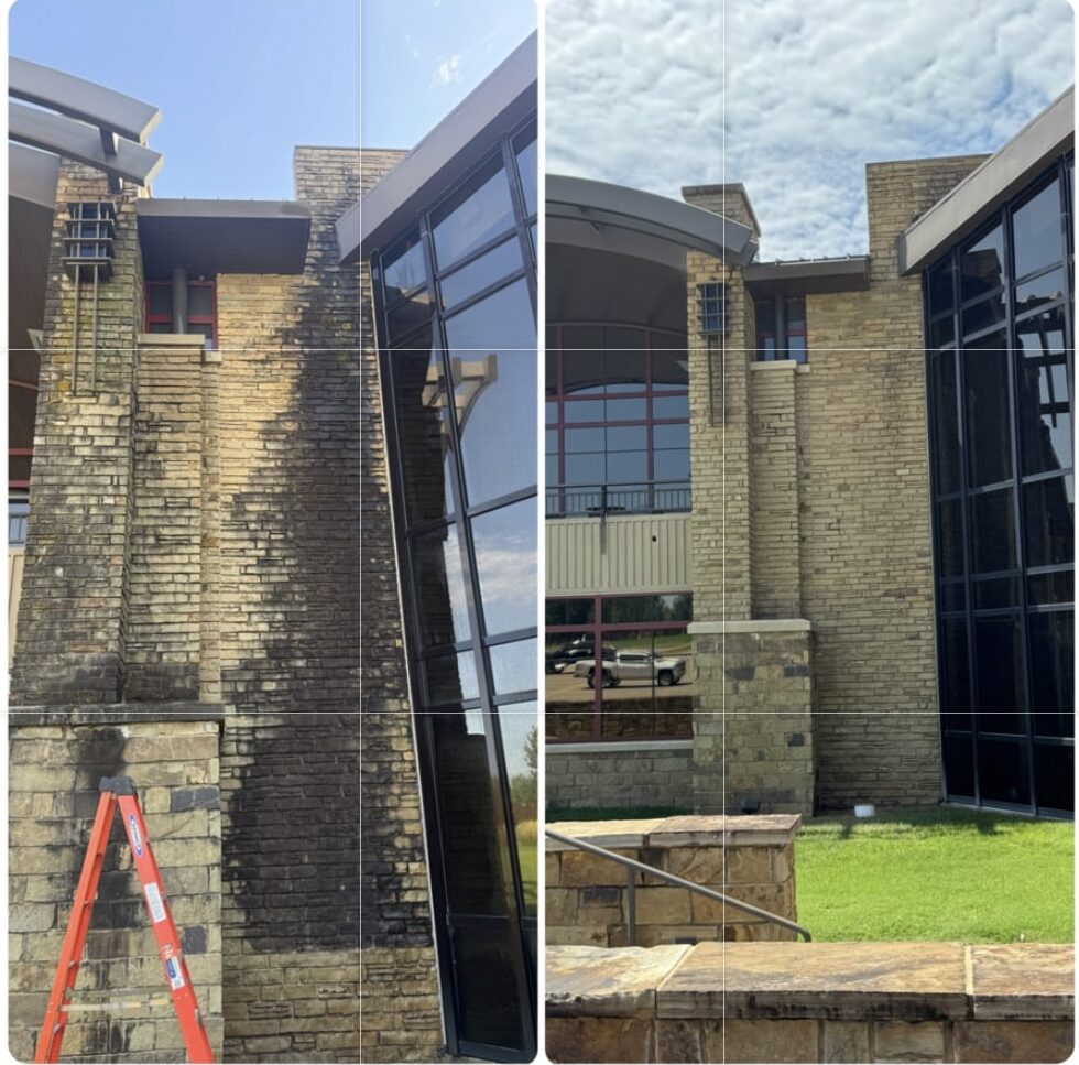 Soft Wash of QuikTrip Headquarters in Tulsa